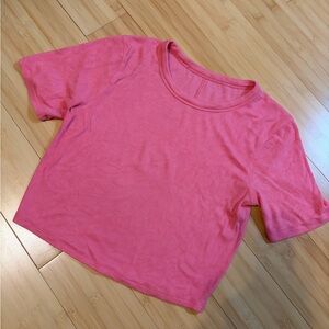 Lululemon Hold Tight Crop Tee Short Sleeve